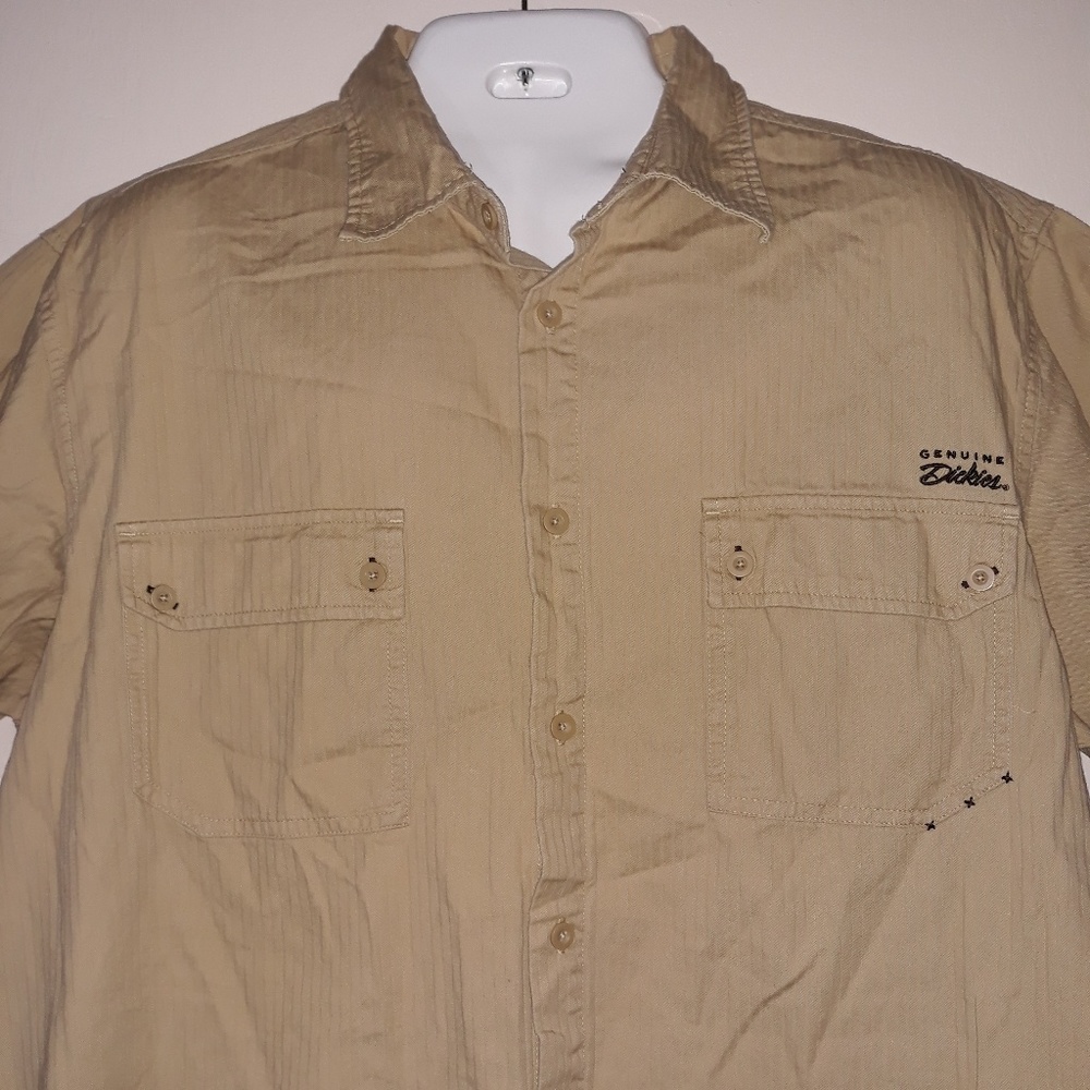 Mens genuine dickies work Casual shirt